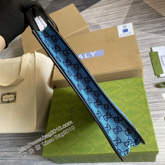 Gucci新款包包 古馳GG Multicolor系列托特包 Gucci經典GG鑽石菱紋圖案購物包 550763  ydg3234